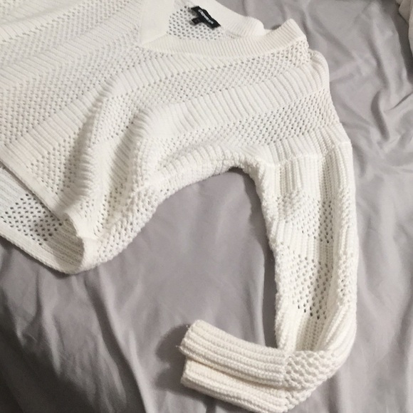 Express Knitted Long Sleeve Sweater - Picture 2 of 2